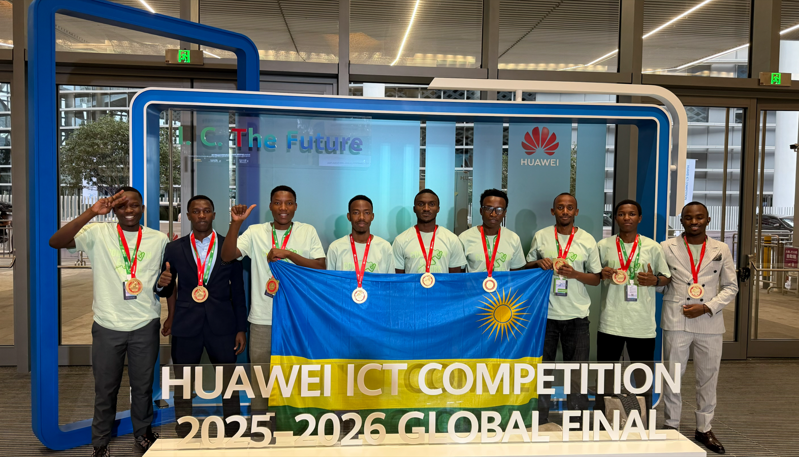 IT students earn global recognition at 10th Huawei ICT Competition in China